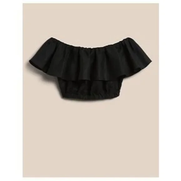 Banana Republic Meridian Black  Linen Pant with Matching Top Size S 4 - Picture 6 of 12